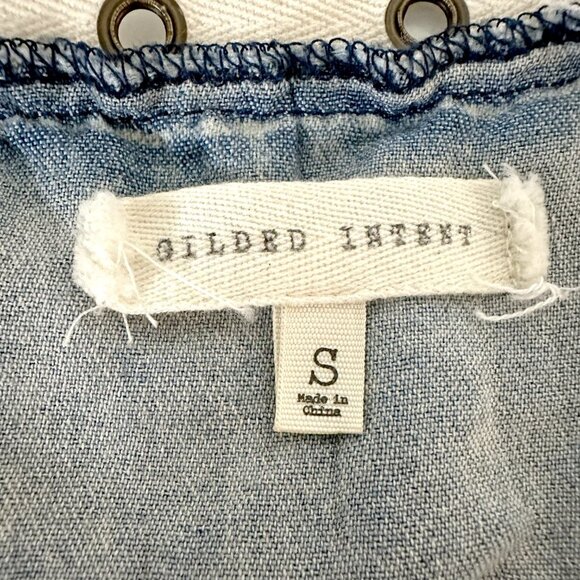 Gilded Intent Chambray Tank - Picture 8 of 11